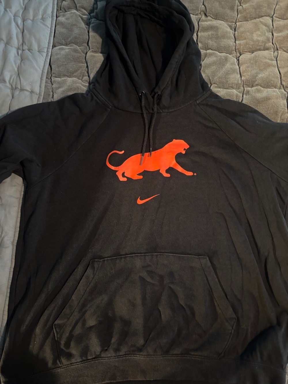 Nike Black Hoodie Princeton Tigers